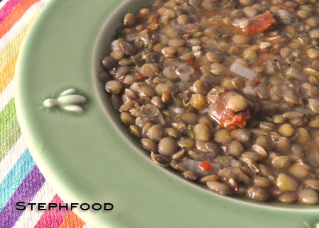 Fakkes (Greek Lentil Soup)