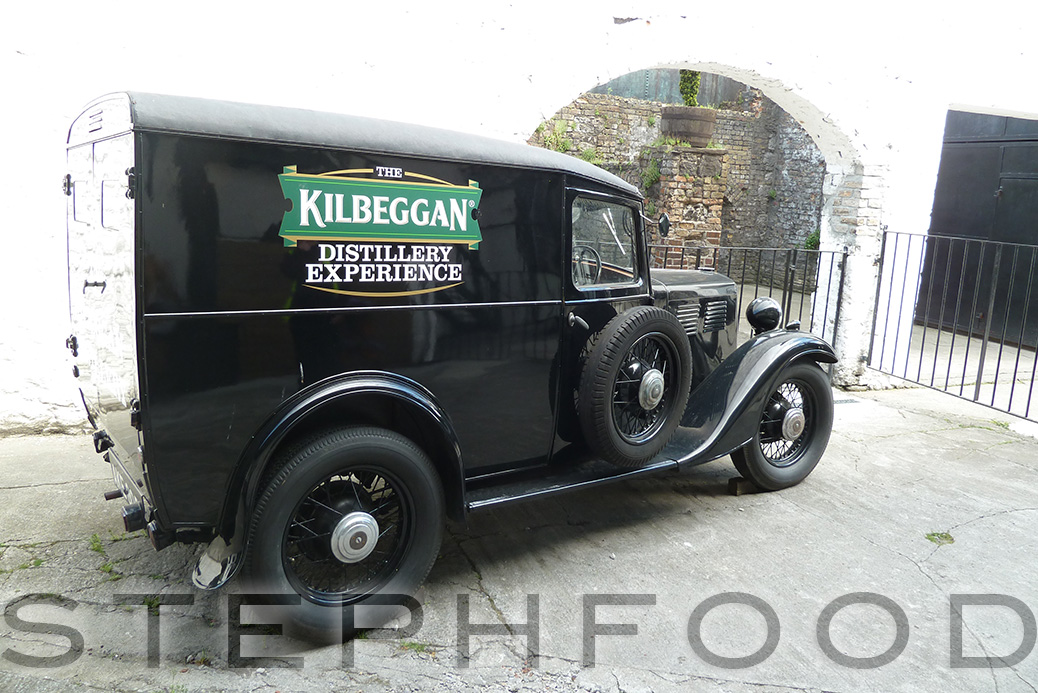 Truck at the old Kilbeggan Distillery